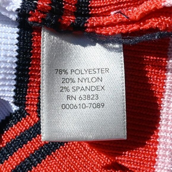 CJ Banks Multicolor Stripes Open Front Cardigan Sweater Women's Plus Size 1X - Picture 11 of 12